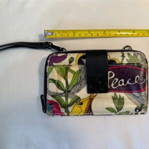 Sakroots Multicolor Wristlet Wallet